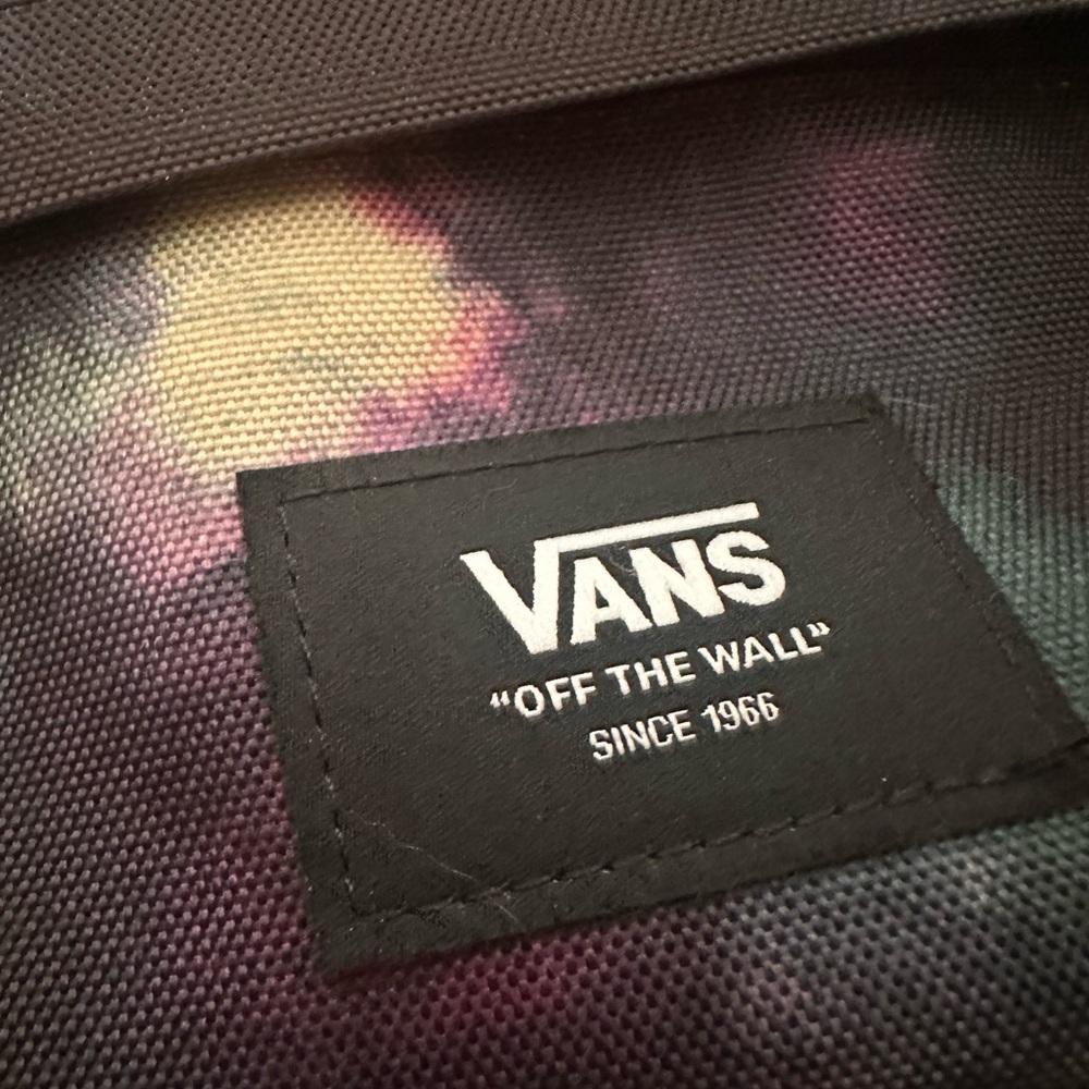 Vans fanny pack with rainbow gradient OS